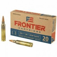 Frontier Match Boat Tail Brass Case HP Ammo