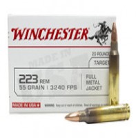 Winchester Brass Case FMJ Ammo