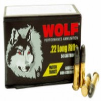 Bulk Wolf Performance Match Target Lead RN Ammo