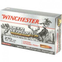Deer Season Winchester Copper Extreme Point Brass Case Ammo