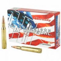 Hornady American Whitetail Interlock Spire Point Brass Case Ammo