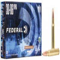 Federal Power Shok Springfield Copper Brass Case HP Ammo