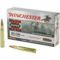 Winchester Super-X Springfield Power Point Brass Case Ammo