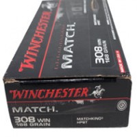 Match Winchester Boat Tail HP Ammo