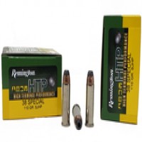 Remington HTP Semi Nickel Plated Brass Case JHP Ammo