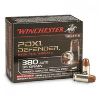 Winchester Defender Bonded JHP Ammo