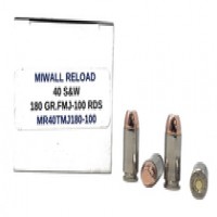 Miwall Reload Nickel Plated Brass FMJ Ammo