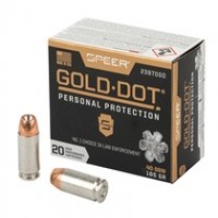 Speer Gold Dot Nickel Plated Brass HP Ammo