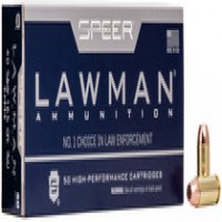 Speer Lawman Brass Case TMJ Ammo