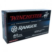 40 S&W Ammo - Winchester Ammo Subsonic Brass Case HP Winchester Subsonic Brass Case HP Ammo