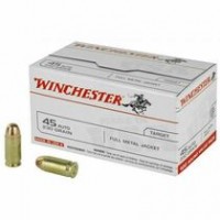 Winchester Brass Case FMJ Ammo