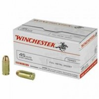 Winchester Brass Case FMJ Ammo