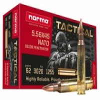 Norma Tactical SS109 On Stripper Clips Brass Case FMJ Ammo