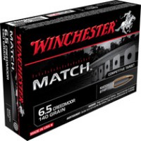 Winchester Match Boat Tail Brass Case HP Ammo
