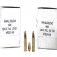 Miwall Reload Luger Brass Case FMJ Ammo