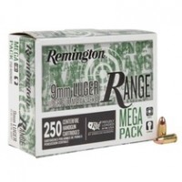 Remington Luger Brass Case FMJ Ammo