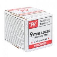 Winchester Luger FMJ Ammo