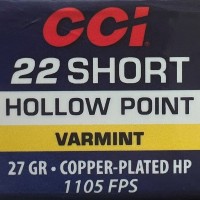 CCI Copped-Plated HP Ammo
