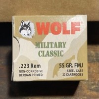 Wolf Steel FMJ Ammo