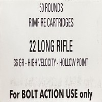 ARMSCOR High Velocity BOLT ACTION ONLY HP Ammo