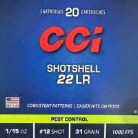 CCI Shotshell Pest Control Ammo