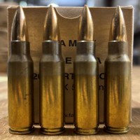 CHILEAN ARMYs FAMAE GUERRA Brass FMJBT Ammo