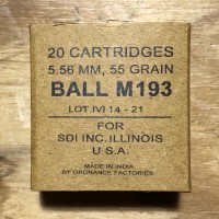 SDI M193 Brass Ammo