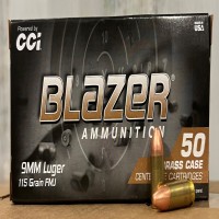 CCI BLAZER BRASS LUGER FREE SHIPPING OVER SHIPPINGNO LIMITS FMJ Ammo