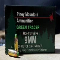 Piney Mountain GREEN Tracers Ammo