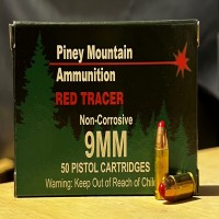 Piney Mountain RED Tracers Ammo