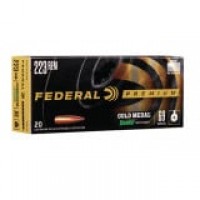 Federal Premium Gold Medal Sierra MatchKing HPBT Ammo