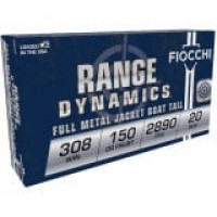 Fiocchi Shooting Dynamics FMJ Ammo