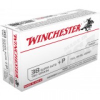 Winchester USA FMJ +P Ammo
