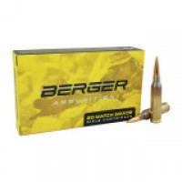 Berger Match Grade Creedmoor Hybrid Target Ammo
