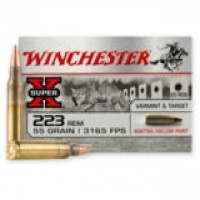 Winchester Super X Boat Tail Bt Brass Cased Centerfire HP Ammo