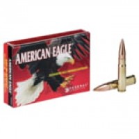 Federal Premium American Eagle Brass Cased Centerfire FMJBT Ammo