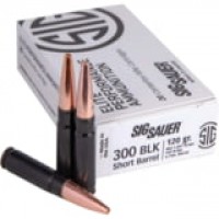 SIG SAUER SBR SC Hunting Tipped Brass Cased Centerfire Ammo