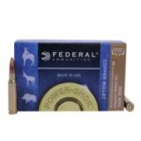 Federal Premium POWER-SHOK Copper Brass Cased Centerfire HP Ammo