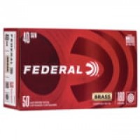 Federal Premium Champion Training S& W Brass Cased Centerfire FMJ Ammo