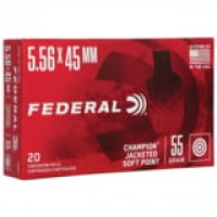 Federal Premium American Eagle Brass Cased Centerfire JSP Ammo