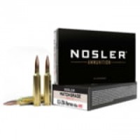 Nosler Custom Competition Brass Cased Ammo