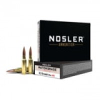 Nosler Match Grade Boat Tail Brass Cased Centerfire HP Ammo