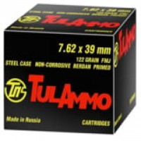 Tula Steel Cased Centerfire FMJ Ammo