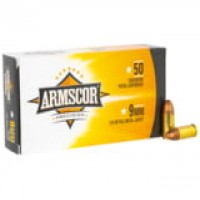 Armscor Precision Inc Luger Brass Cased FMJ Ammo