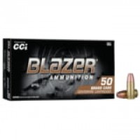 CCI Blazer Brass Luger Centerfire FMJ Ammo