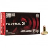 Federal Premium American Eagle Luger Centerfire FMJ Ammo