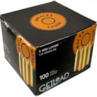 GetLoad Luger Brass Cased Centerfire TMJ Ammo