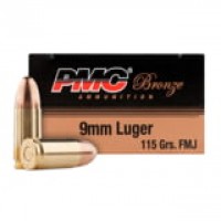 PMC Bronze Battle Luger C FMJ Ammo