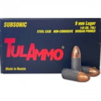 Tula Luger Steel Centerfire FMJ Ammo