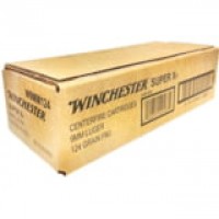 Winchester SUPER-X Luger Brass Cased FMJ Ammo